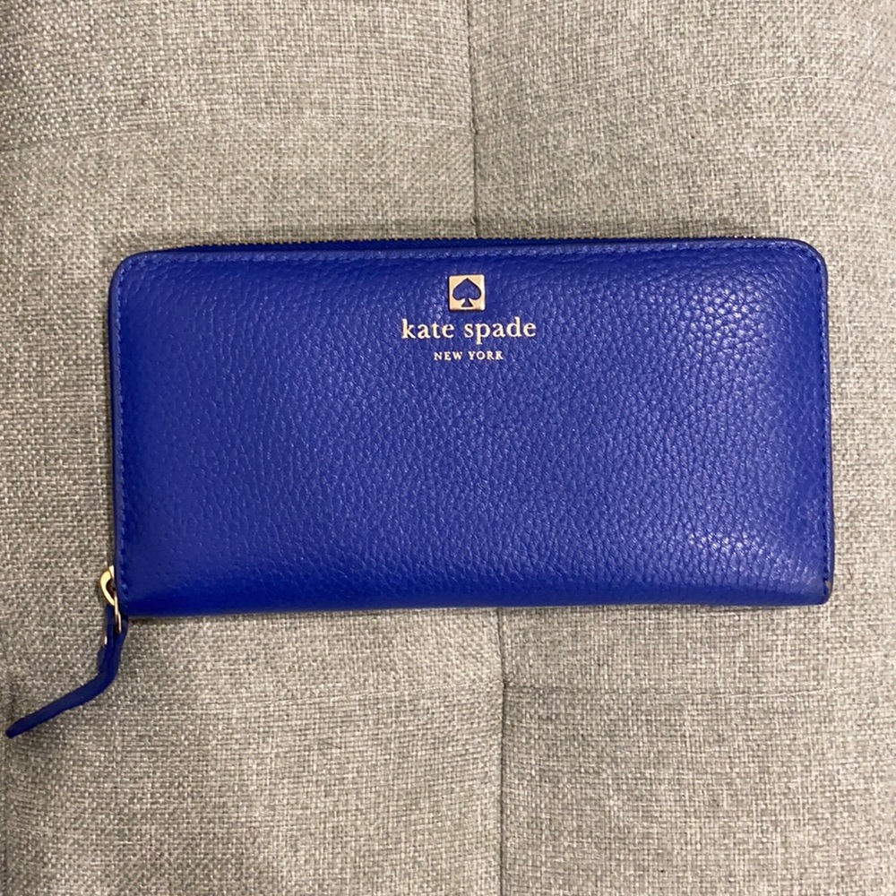 Blue Kate Spade wallet